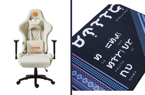 gaming chair boy alter|These brands are making gaming products infused with Filipino culture.